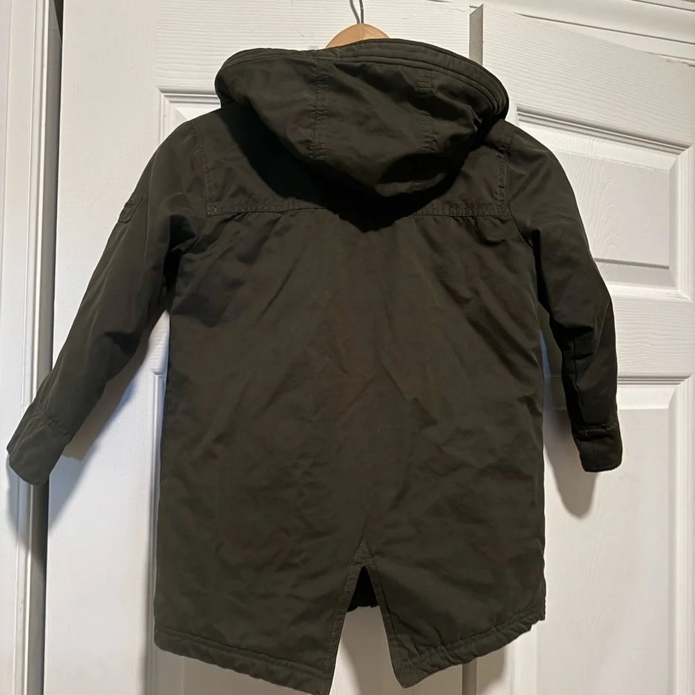 Abercrombie Kids Olive Hooded‎ Fall/Winter Jacket